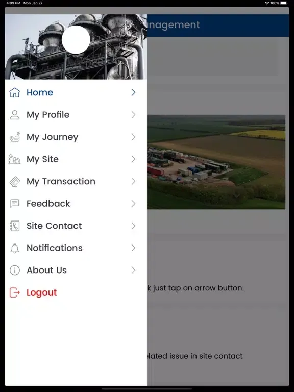 Скриншоты CairnFMS iPad 