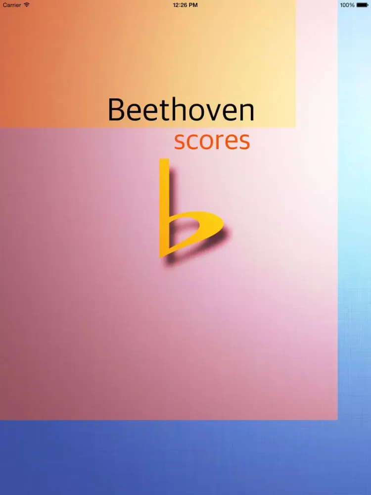 Beethoven Scores iPad  स्क्रीनशॉट