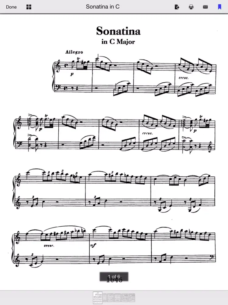 Beethoven Scores iPad  स्क्रीनशॉट