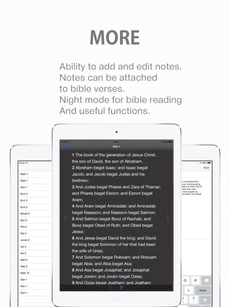 Glory Audio Bible - King James Version iPad  স্ক্রিনশট
