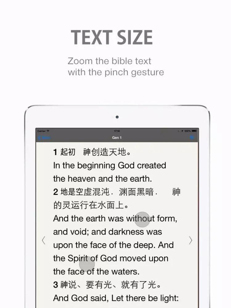 Capturas de pantalla de Glory Bible - Chinese Version iPad 
