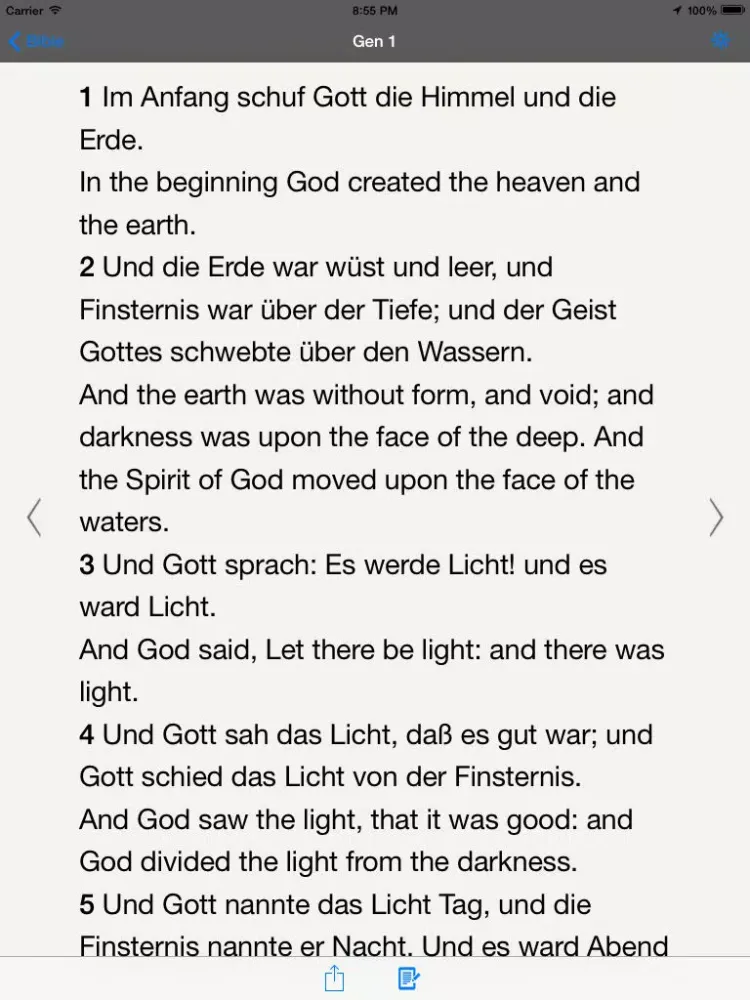 Glory Bible - German Version iPad  Ekran Görüntüleri