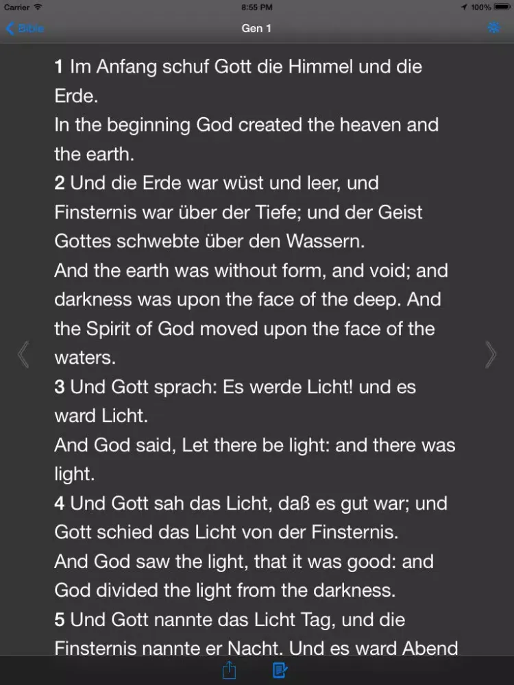 Glory Bible - German Version iPad  Ekran Görüntüleri