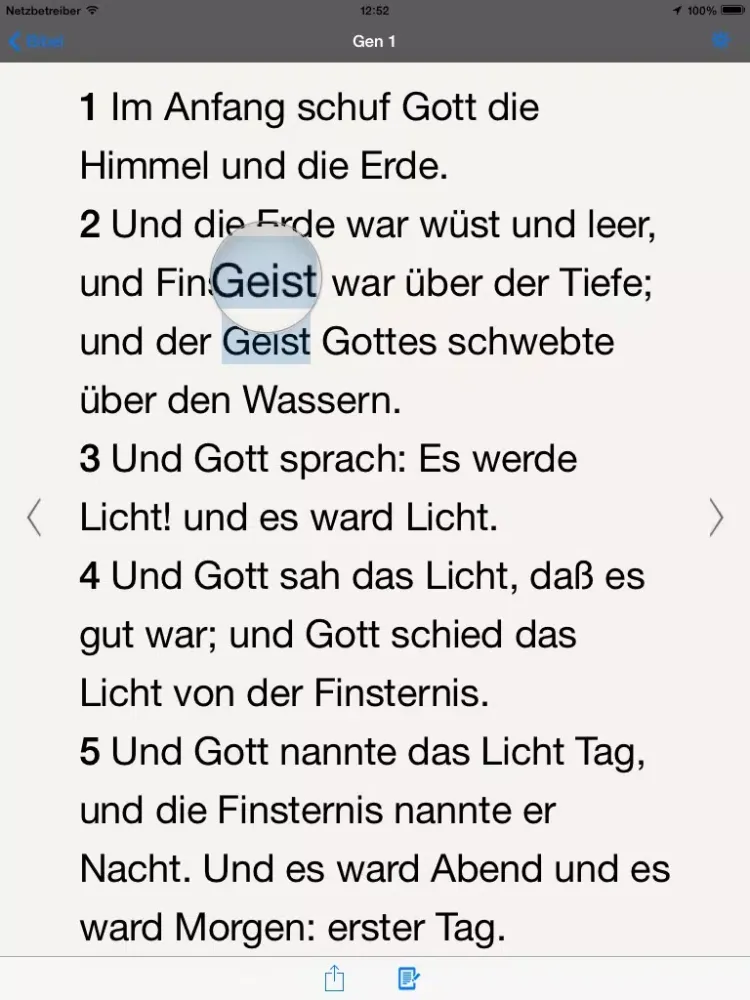 Glorie Bibel iPad  Ekran Görüntüleri