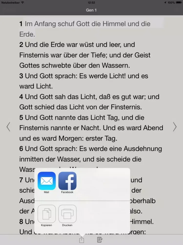 Glorie Bibel iPad  Ekran Görüntüleri