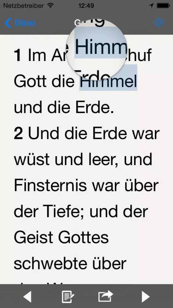 Glorie Bibel Ekran Görüntüleri