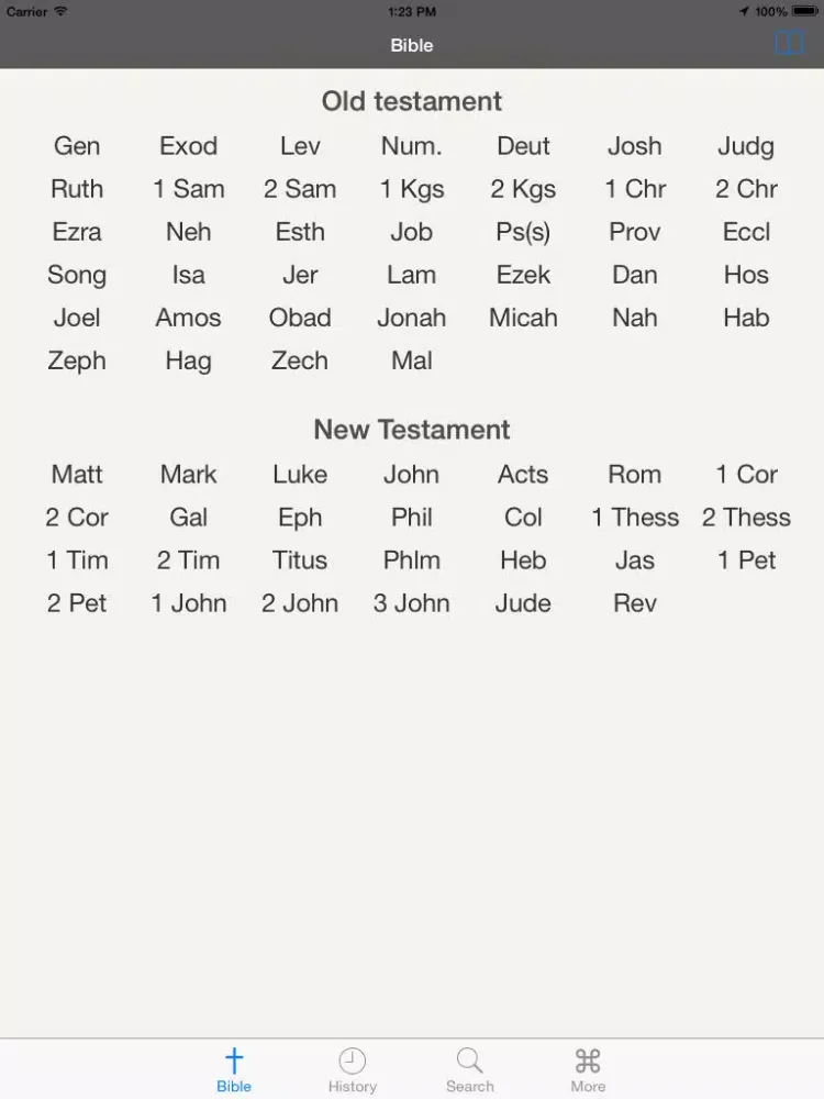 Captures d'écran de Glory Bible - Russian English Version iPad 