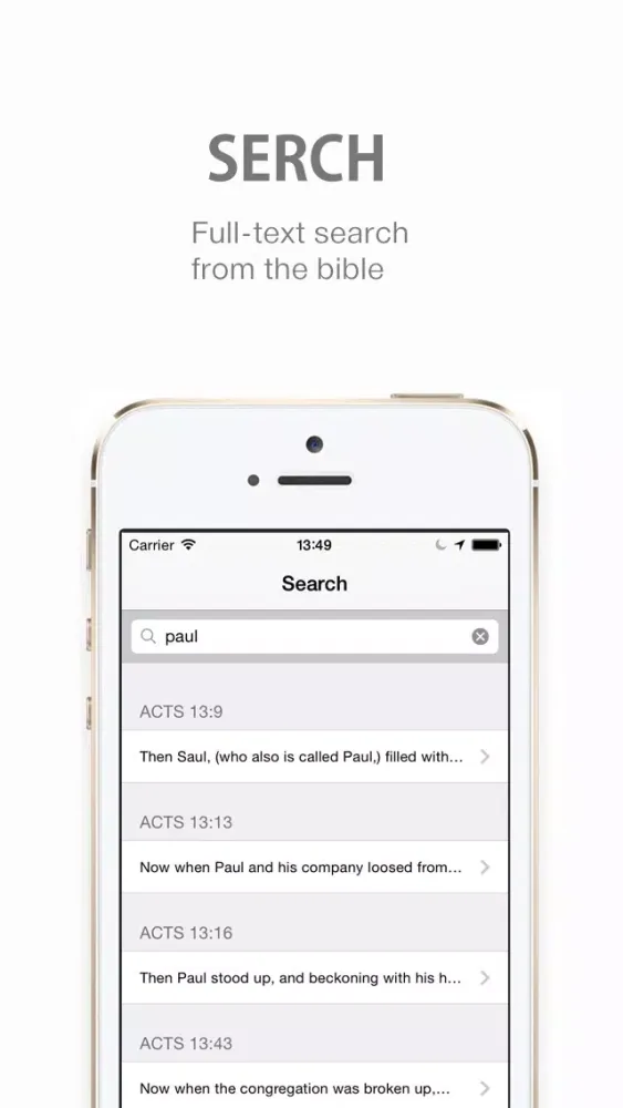 Capturas de tela do Glory Bible - Spanish Version
