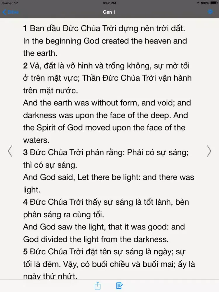 Capturas de pantalla de Glory Bible - Vietnamese Version iPad 