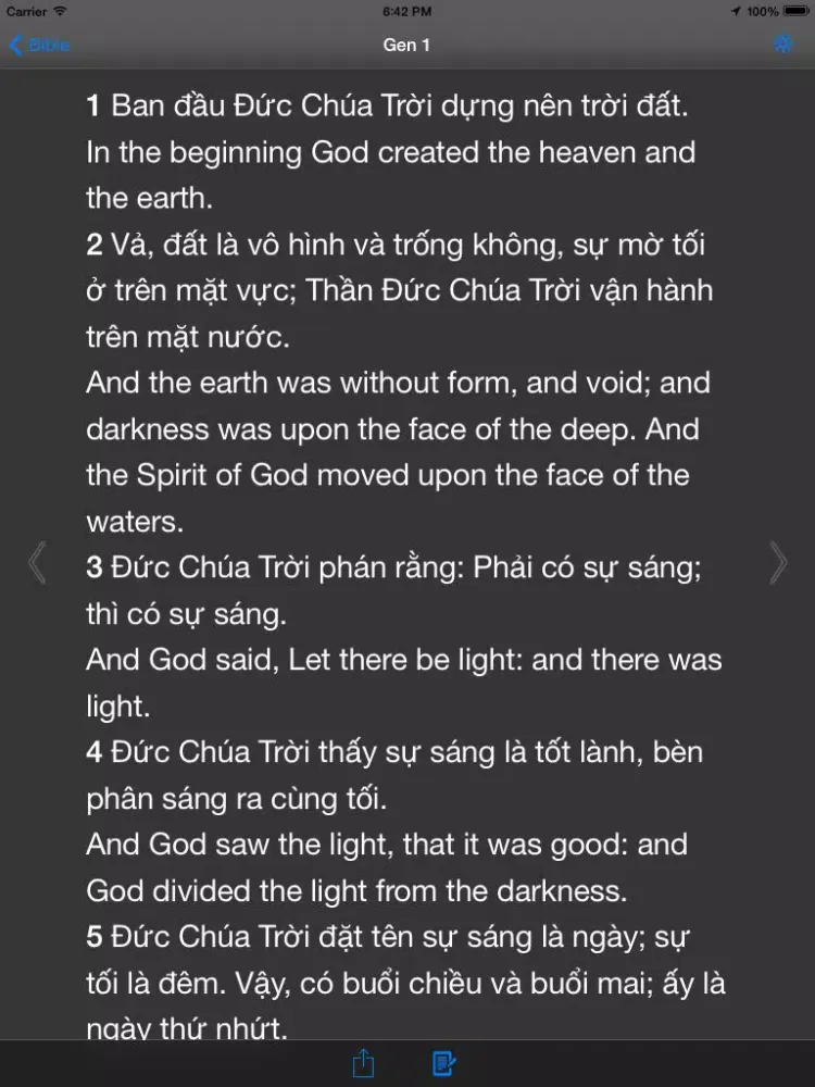 Capturas de pantalla de Glory Bible - Vietnamese Version iPad 