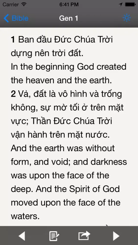 Capturas de pantalla de Glory Bible - Vietnamese Version