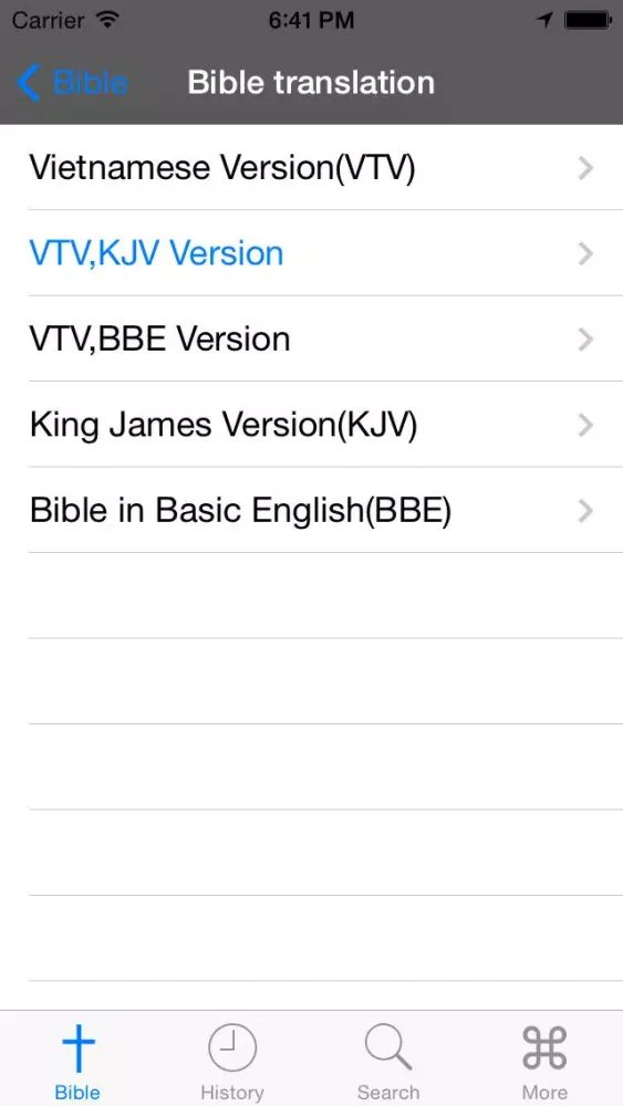 Capturas de pantalla de Glory Bible - Vietnamese Version