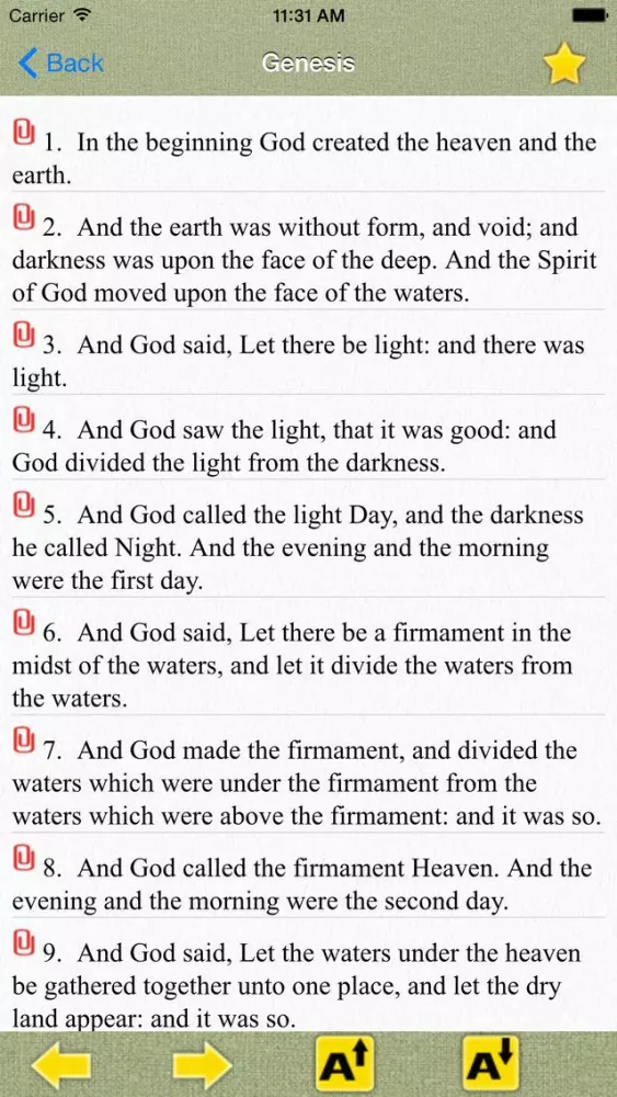 BIBLE - KJV Version سکرین شاٹس