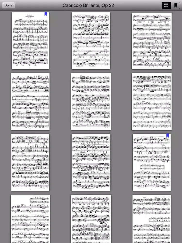 Mendelssohn Scores iPad  Ekran Görüntüleri