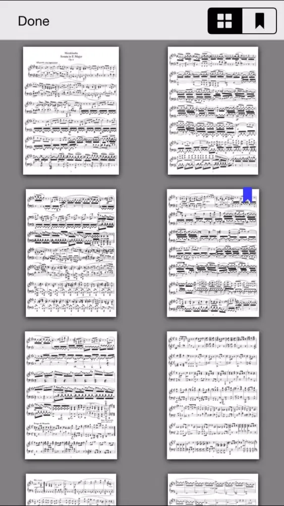 Mendelssohn Scores Ekran Görüntüleri