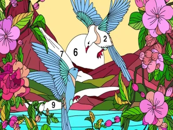 Color By Number ! iPad 应用截图