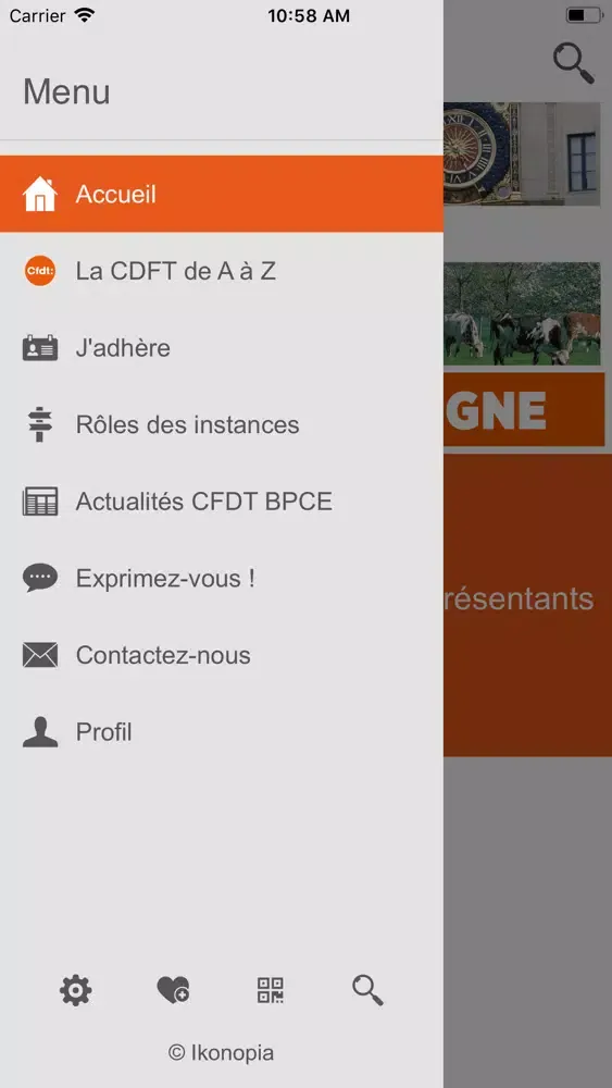 CFDT CE NORMANDIE スクリーンショット