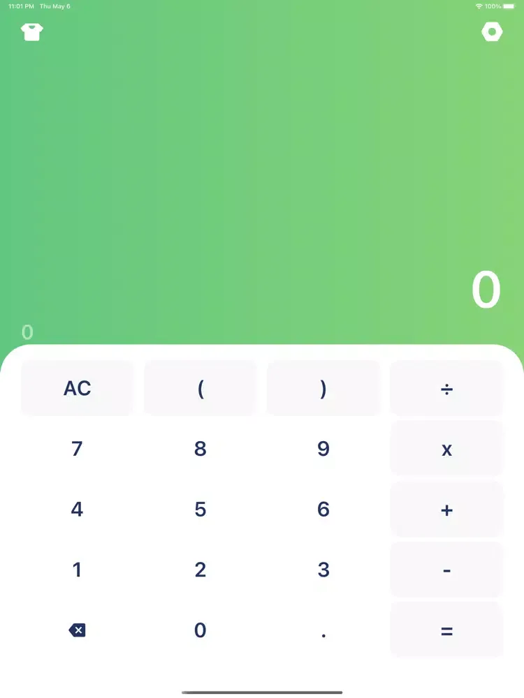 Zrzuty ekranu 计算器-新版计算机计算器HD版 iPad 