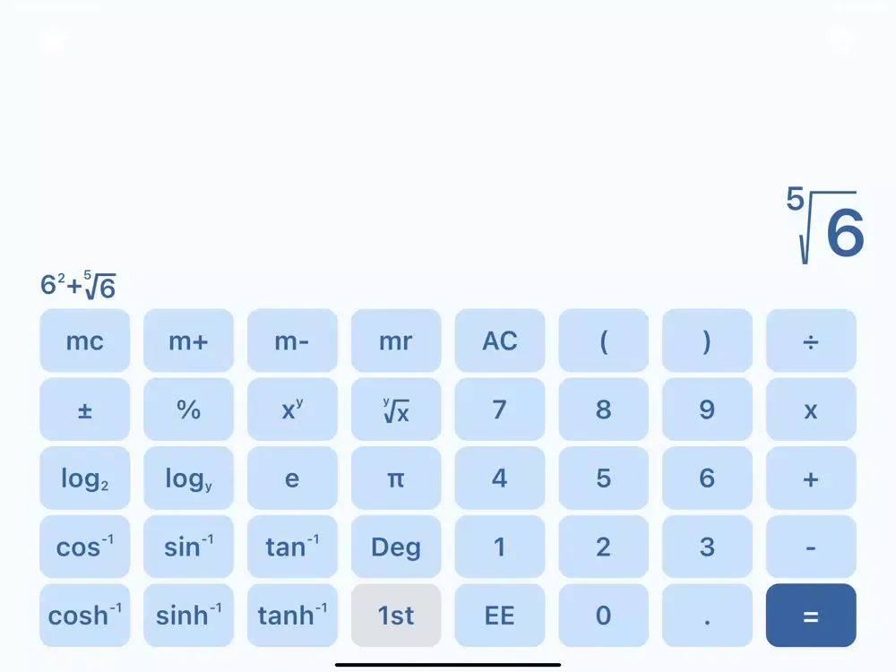 Zrzuty ekranu 计算器-新版计算机计算器HD版 iPad 