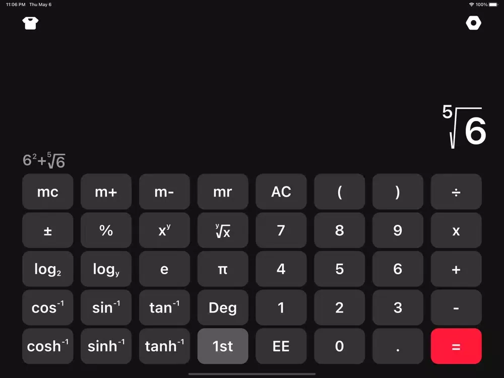 Zrzuty ekranu 计算器-新版计算机计算器HD版 iPad 