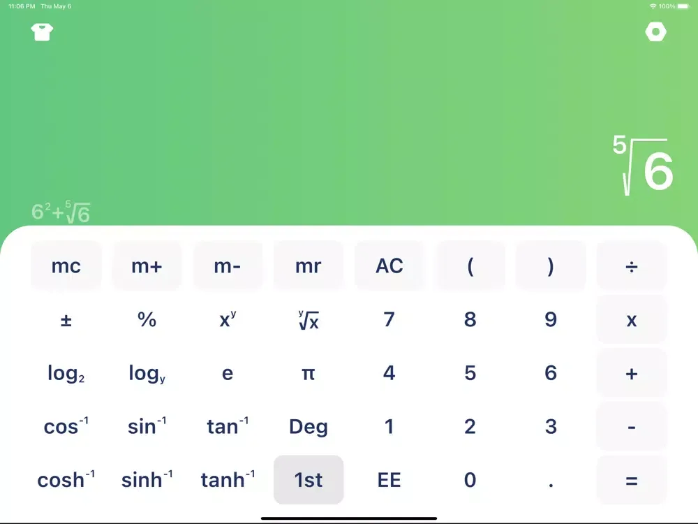 Zrzuty ekranu 计算器-新版计算机计算器HD版 iPad 