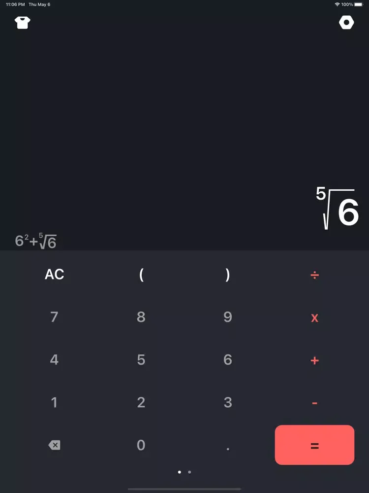 Zrzuty ekranu 计算器-新版计算机计算器HD版 iPad 