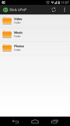 Slick UPnP Screenshots