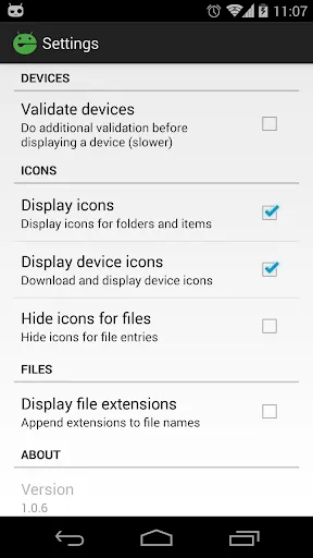 Slick UPnP Screenshots