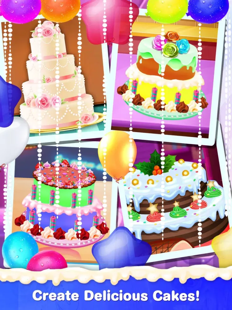 تصاویر Cake Maker - Cake & Cooking Maker Games iPad 