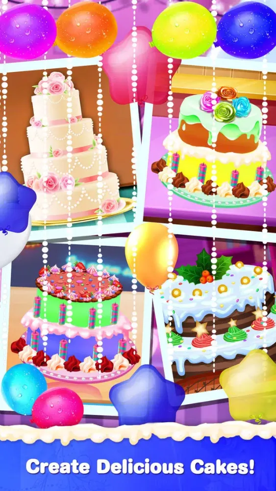 تصاویر Cake Maker - Cake & Cooking Maker Games