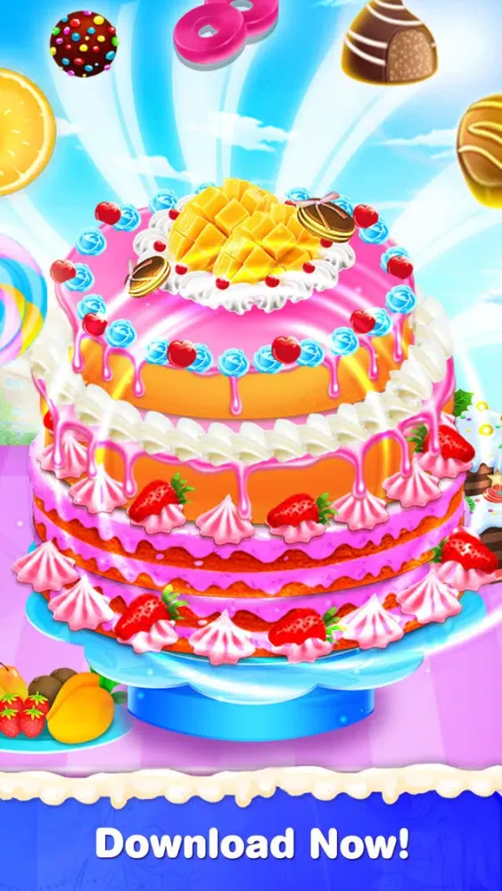 تصاویر Cake Maker - Cake & Cooking Maker Games