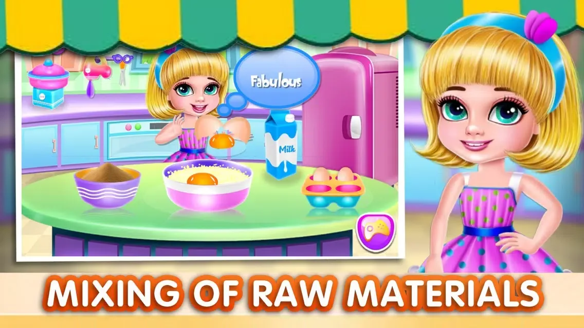 Girl Dessert Cooking Maker 스크린샷