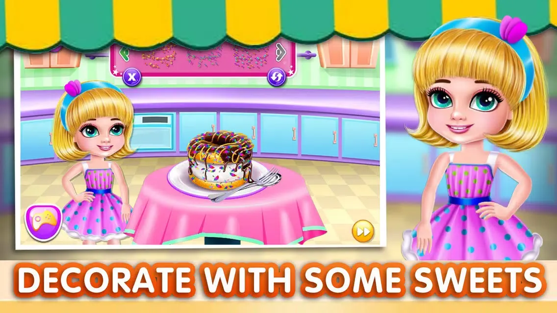 Girl Dessert Cooking Maker 스크린샷
