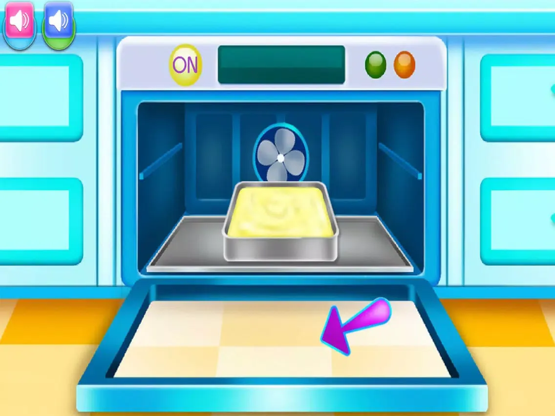 Capturas de tela do cake cooking doll house game iPad 