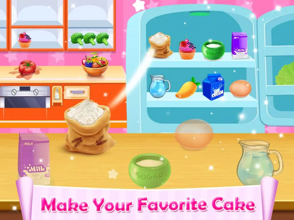Toddler Cake Maker Games स्क्रीनशॉट