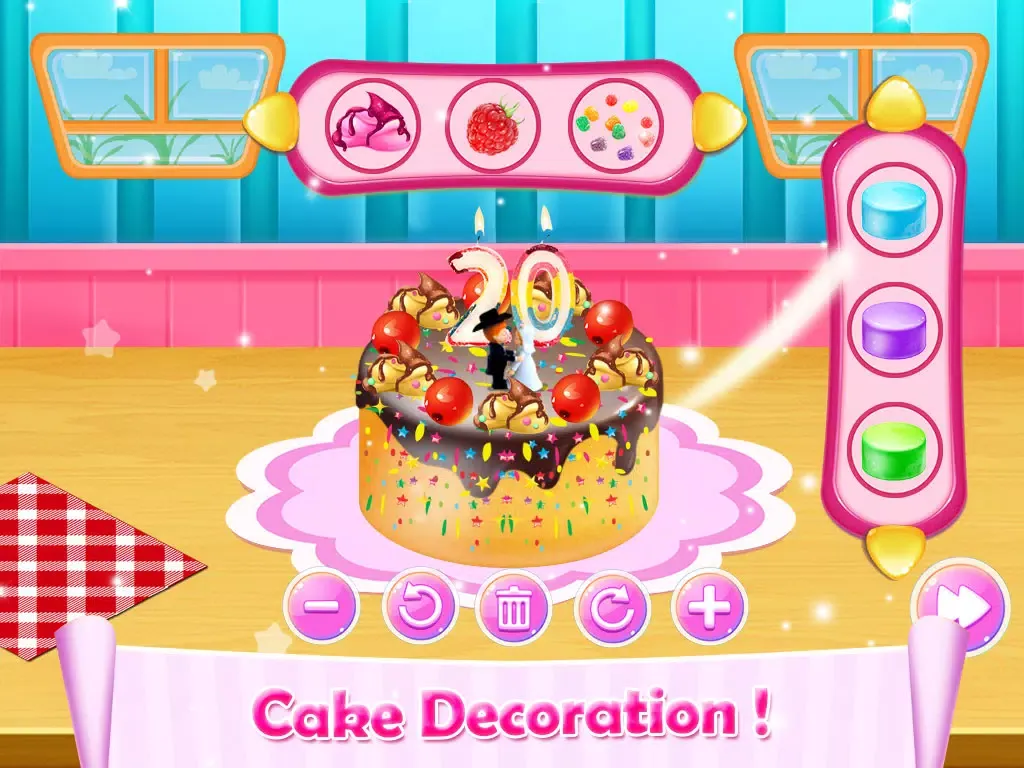 Toddler Cake Maker Games स्क्रीनशॉट