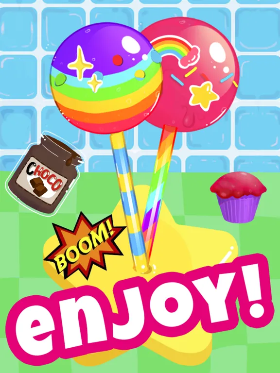 Dinosaur candy factory iPad  سکرین شاٹس
