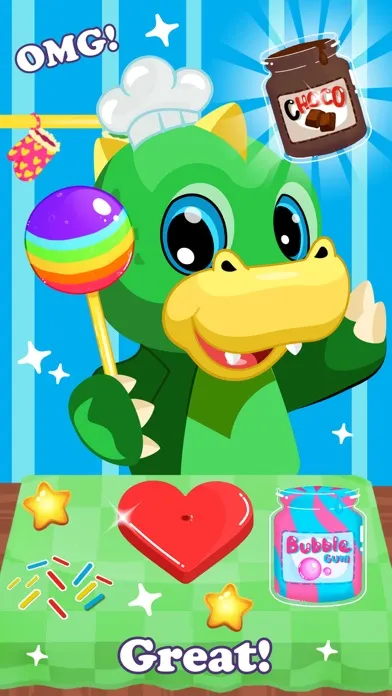 Dinosaur candy factory سکرین شاٹس