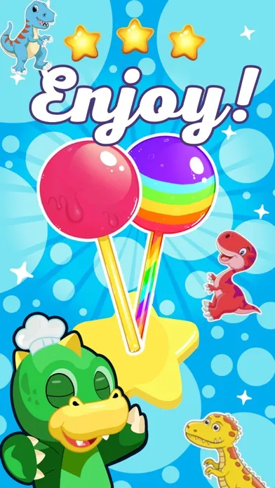 Dinosaur candy factory سکرین شاٹس