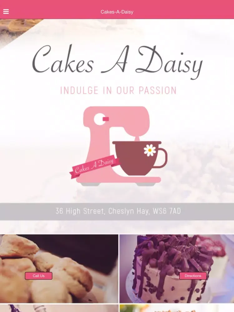 Скриншоты Cakes A Daisy iPad 