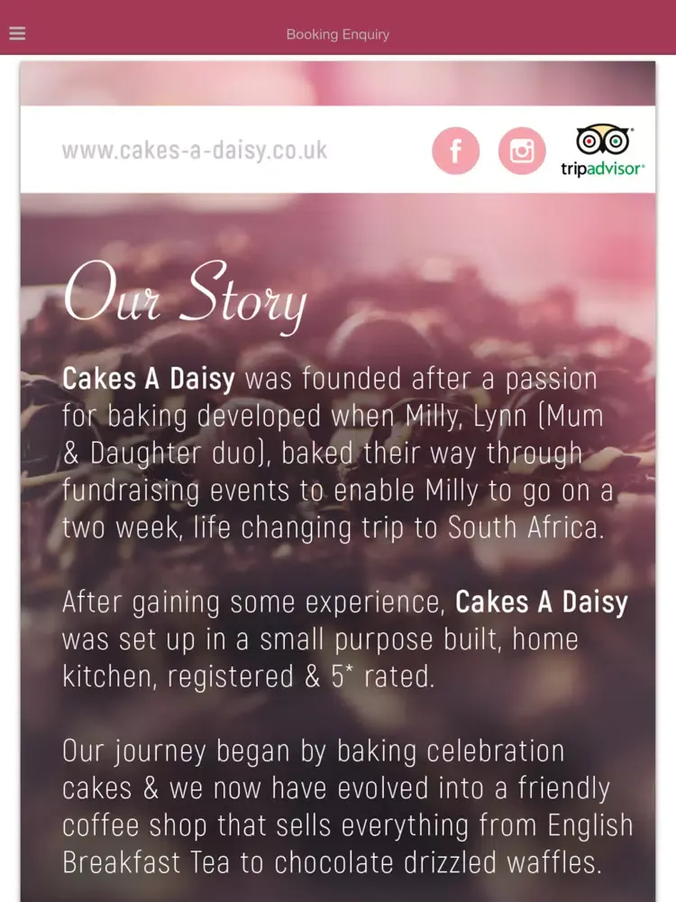 Скриншоты Cakes A Daisy iPad 