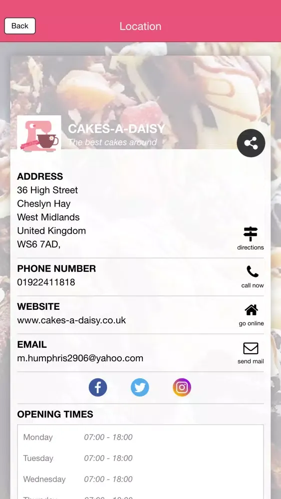 Скриншоты Cakes A Daisy