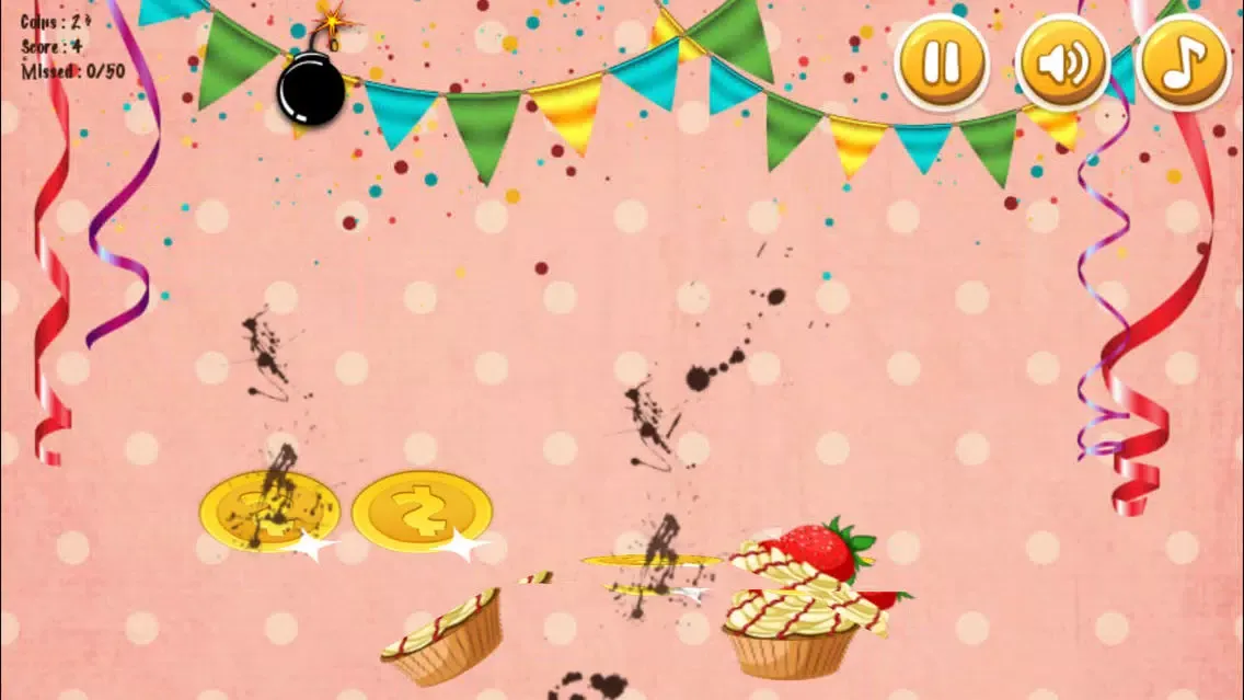 Cake Splasher Ninja Style Game Ekran Görüntüleri