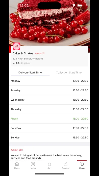 Cakes N Shakes-Order Online স্ক্রিনশট