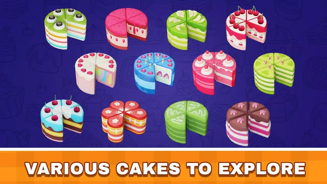 Cake Sort 3D Ekran Görüntüleri