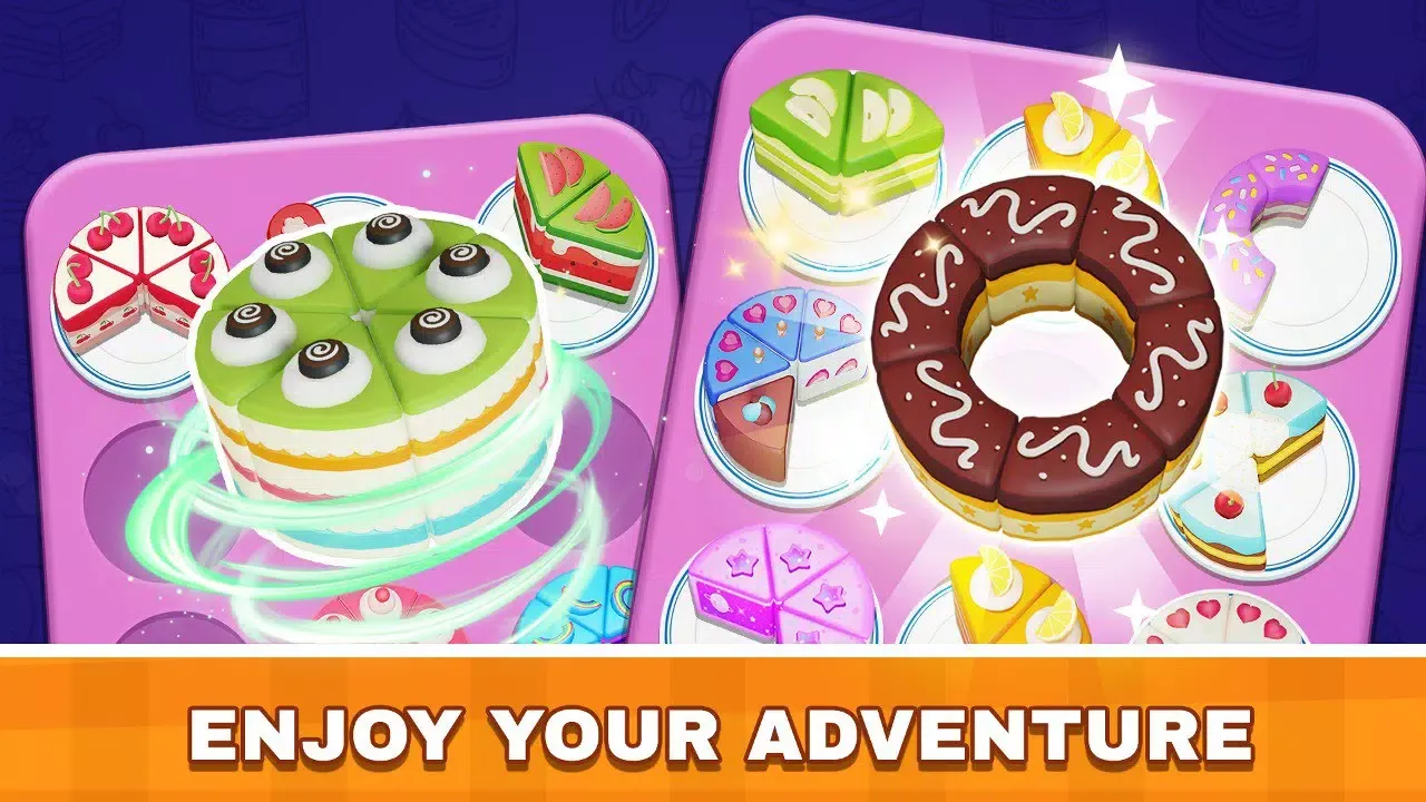 Cake Sort 3D Ekran Görüntüleri