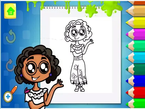 Captures d'écran de Mirabel Coloring Book Encanto iPad 
