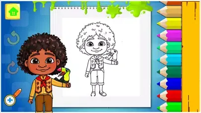 Captures d'écran de Mirabel Coloring Book Encanto