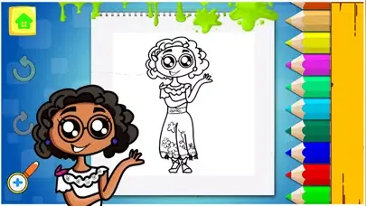 Captures d'écran de Mirabel Coloring Book Encanto