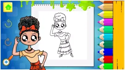 Captures d'écran de Mirabel Coloring Book Encanto